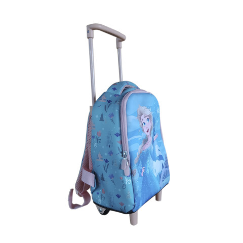 Mochila Infantil Frozen con Carro Neopreno Chica 27 x 21 cm U
