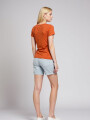 Remera Tordata Bordeaux