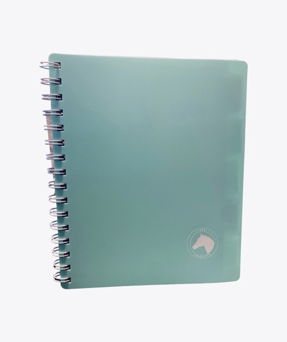 Cuaderno Caballito A5 - Verde Agua 