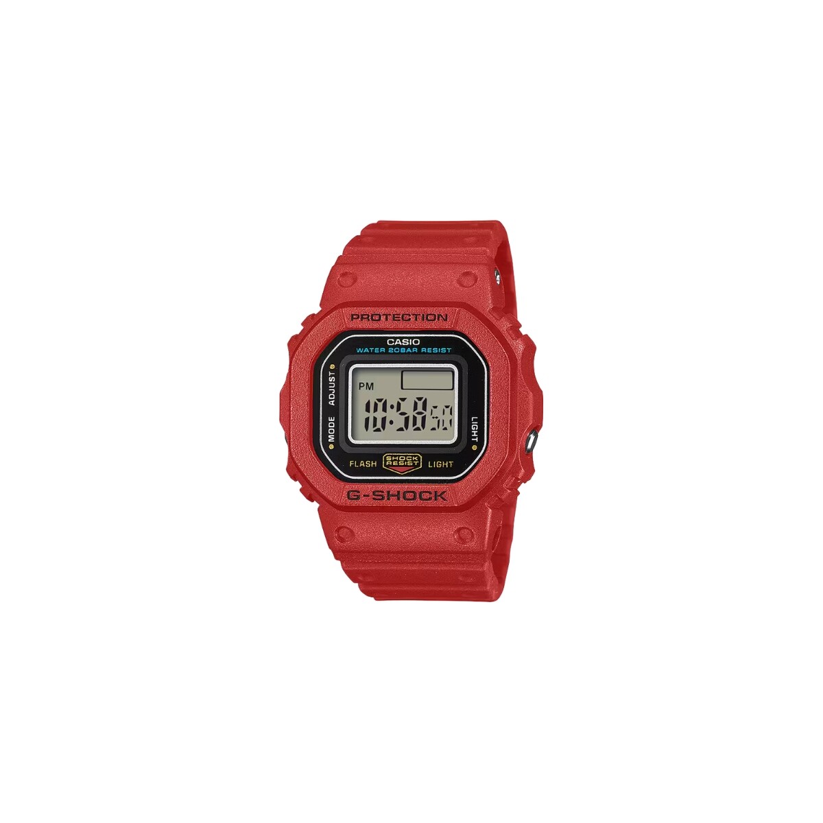 Reloj CASIO ANILLO DWN5600-4DR Resina Rojo Esfera 20mm 