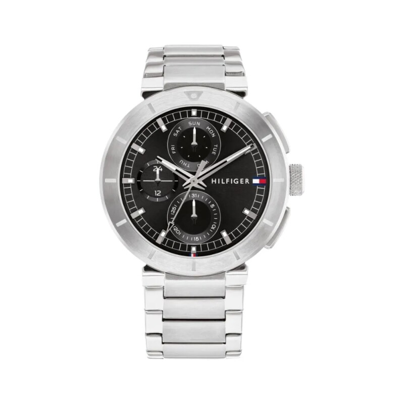 Reloj Tommy Hilfiger 1792116 Para Hombre Negro