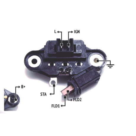 REGULADOR VOLTAJE AUDI TIPO VALEO AUDI =M.512 NOSSO REGULADOR VOLTAJE AUDI TIPO VALEO AUDI =M.512 NOSSO