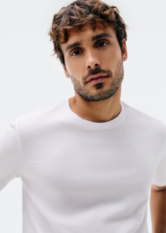 CAMISETA MM MASC BLANCO