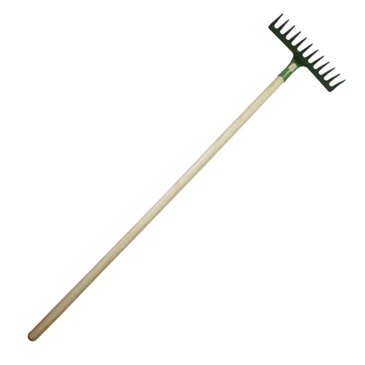 Rastrillo 12 Dientes Curvo Reforzado 1.20 Mt 