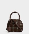 Carteras Bowling Medianas Estampado Escoces