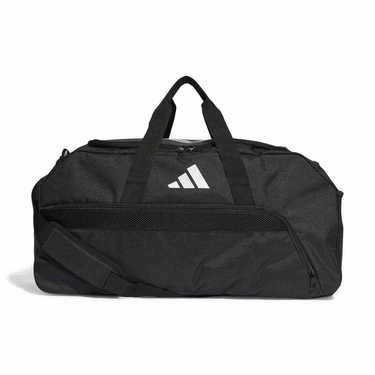 BOLSO ADIDAS TIRO L DUFFLE M Hombre HS9749 - Negro-blanco 