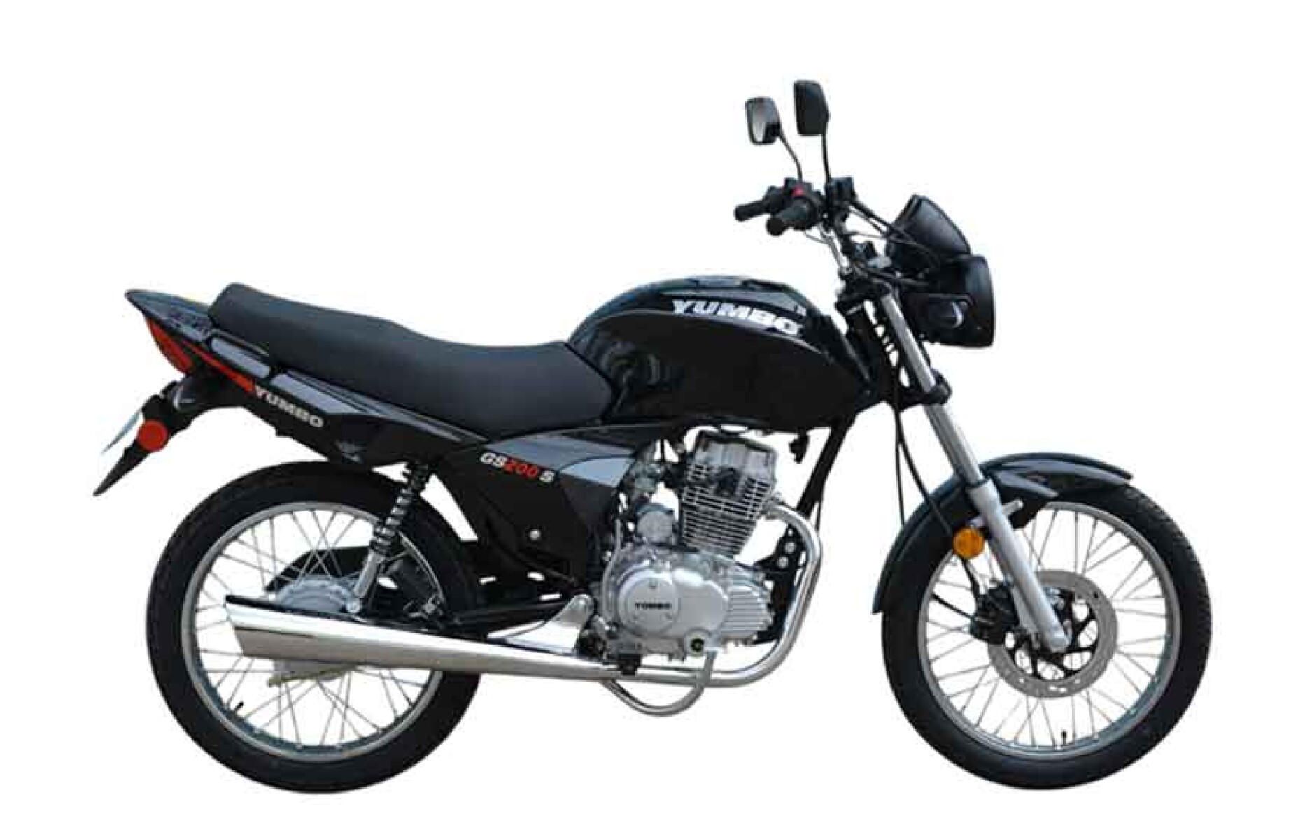 MOTO YUMBO GS 200 S - NEGRA 