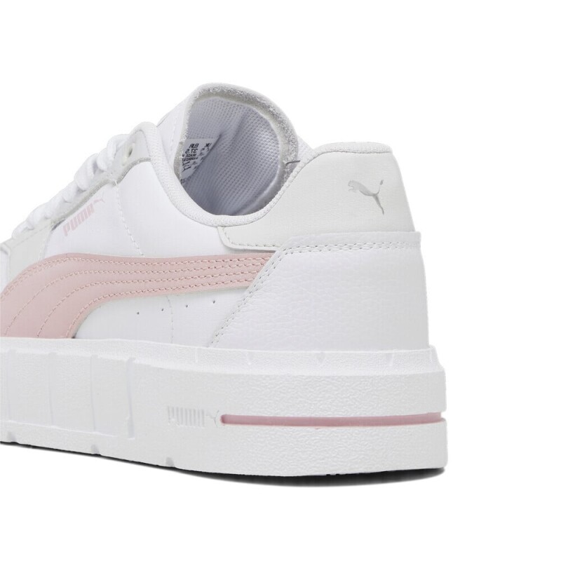 Cali Court Lth W - Mujer White/pink