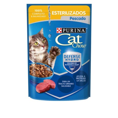 CAT CHOW ESTERILIZADOS PESCADO POUCH * 85GR Cat Chow Esterilizados Pescado Pouch * 85gr