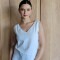Musculosa Aloe Blanco pespunte al tono