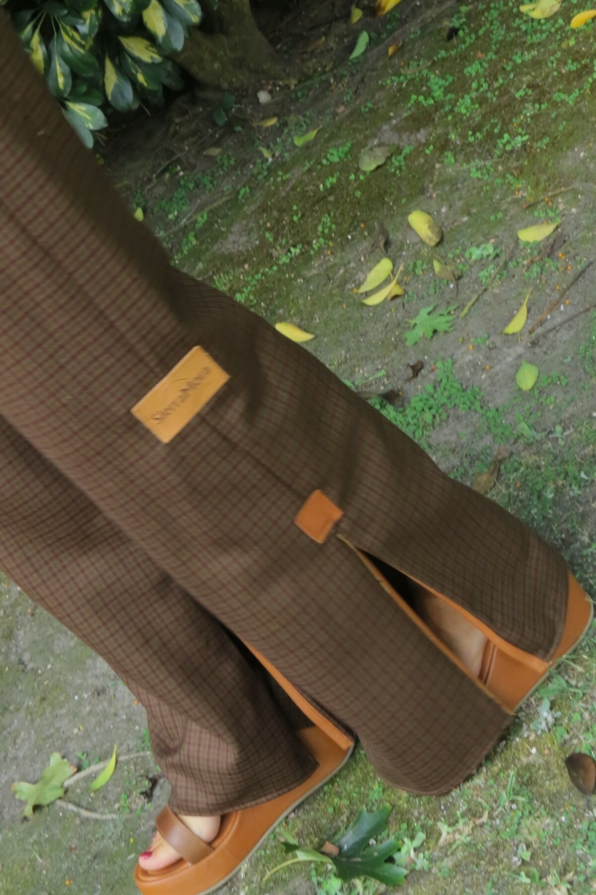 Crazy Pants Vol2 Cuadrille Marrón/bordeaux