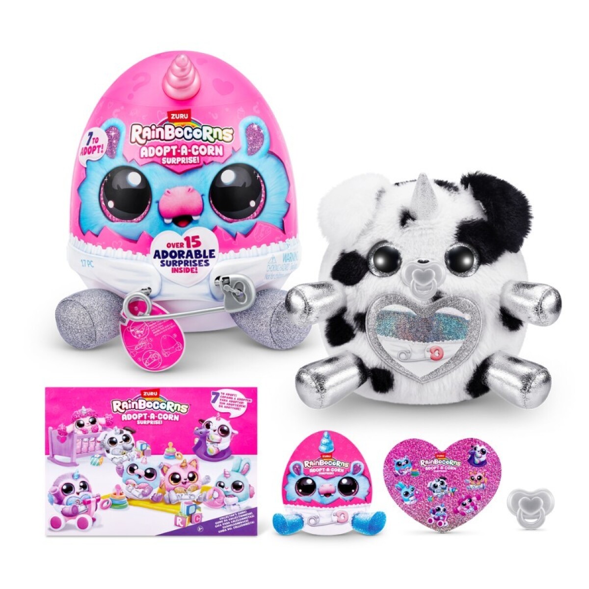 Juego de Sorpresas Rainbocorns Adopt A Baby Corn 