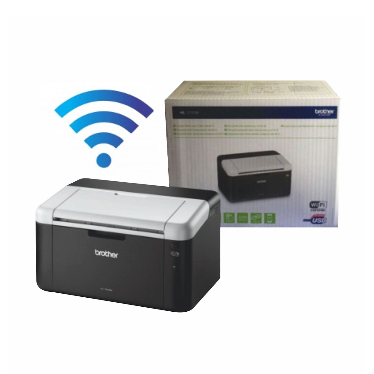 Impresora Laser Brother HL-1212 Wifi 