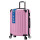 Valija Rígida 24'' Resistente Impermeable 4 Ruedas Rosa