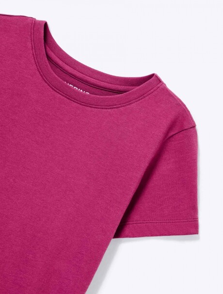 CAMISETA INFANTIL ROSADO