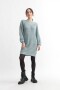 Vestido m/l tejido VERDE MENTA