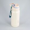 Botella Insulada Strap Flask Keep 650 Ml De Acero Inoxidable BEIGE
