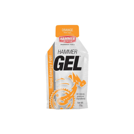 Gel Hammer Energizante en sobre 33g natural vegan NARANJA