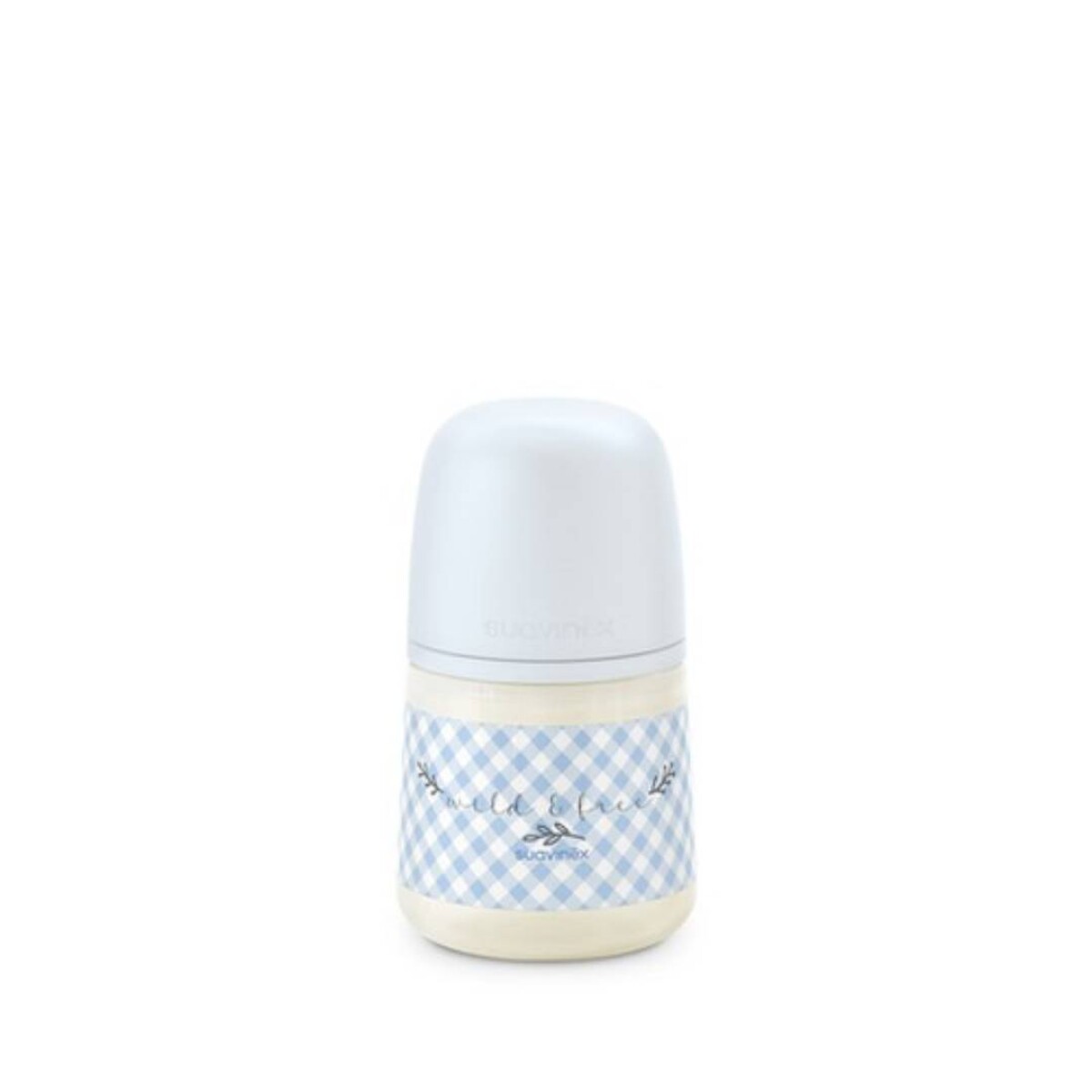 Biberón Suavinex Fisiológico 0 a 3 meses Flujo S 150 ml - Azul 