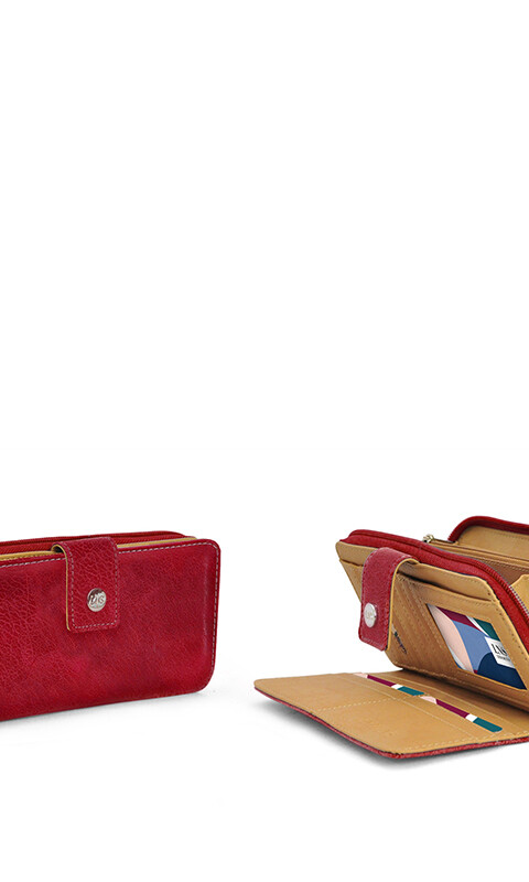 BILLETERA BEGONIA FRAMBUESA