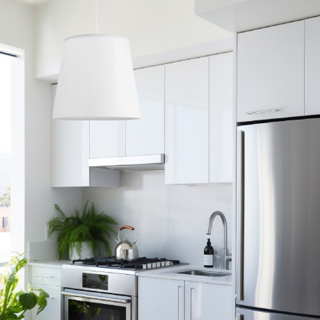 ARTEFACTO COLGANTE DECORATIVO SIRA - BLANCO Luminaria Colgante Sira Blanca