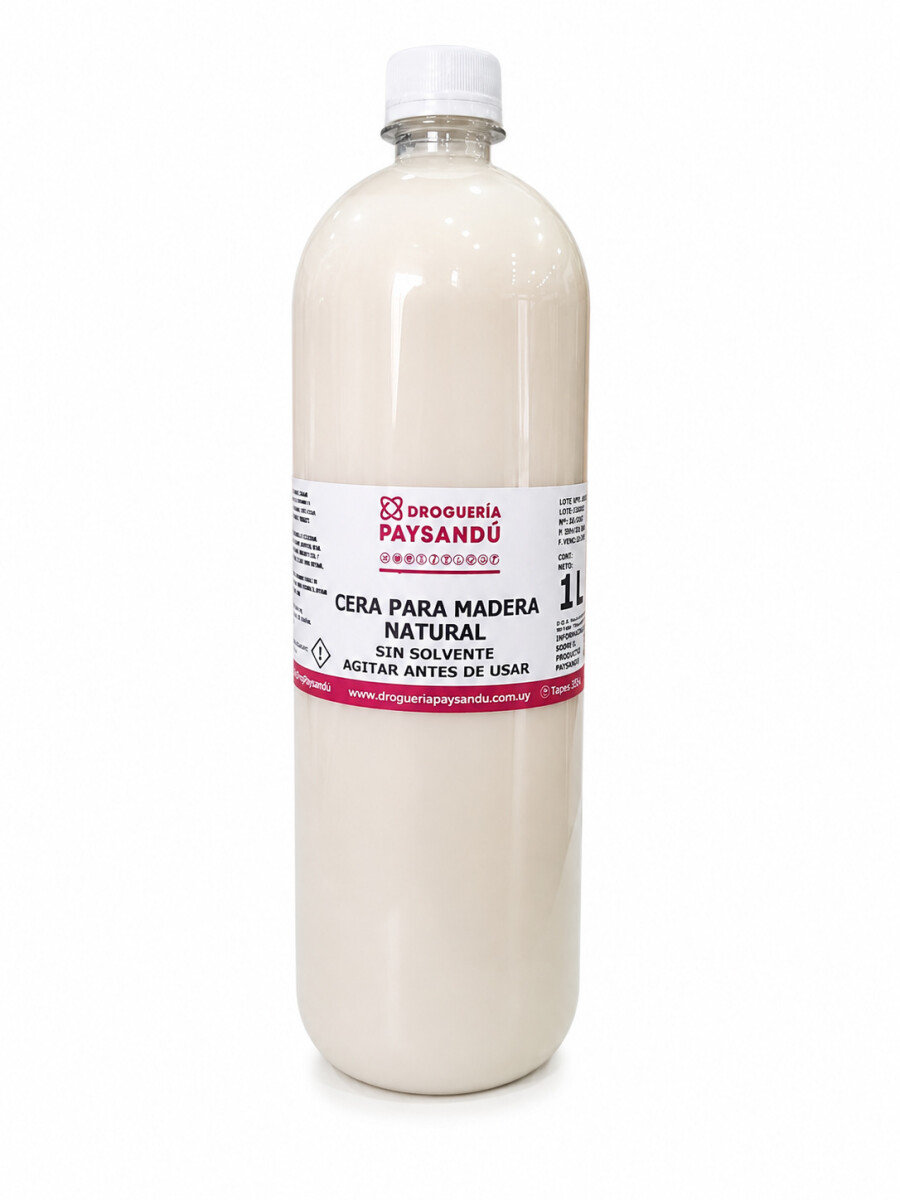 Cera para madera natural 1L 