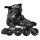 Rollers Super Profesional Aluminio Silicona Abec11 Negro