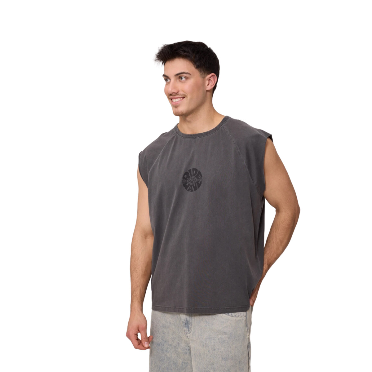 Musculosa Rusty Miro - Gris 