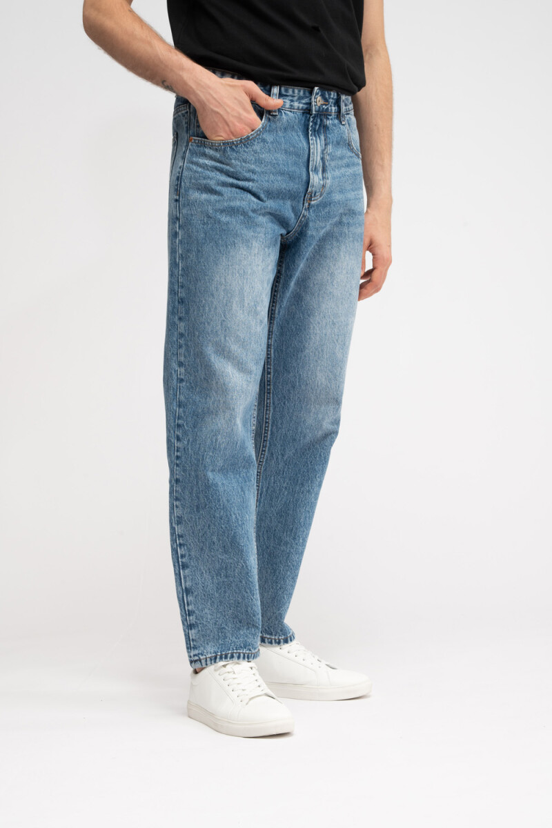 Pantalon jean vintage recto Azul