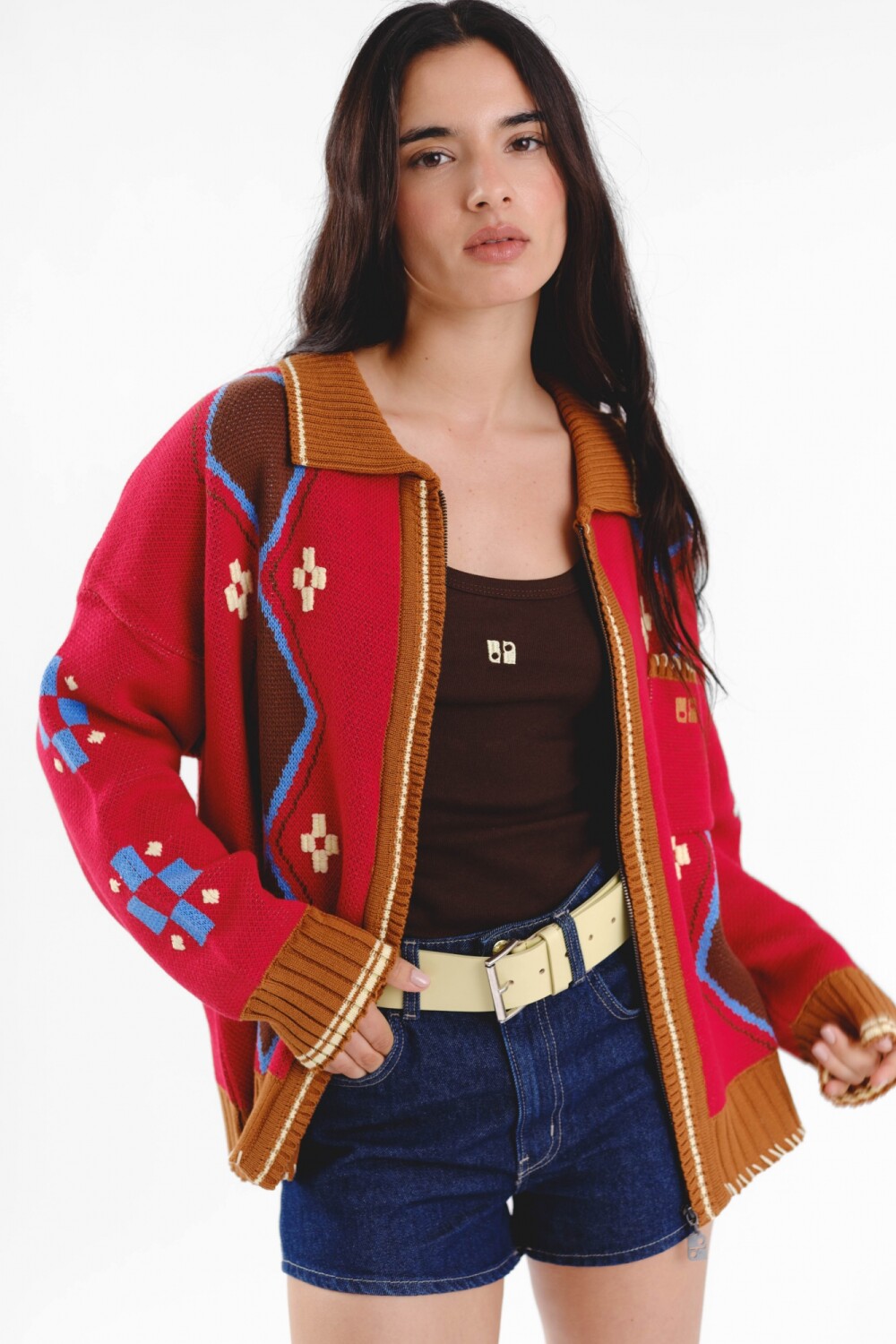 Campera Confeti Rojo