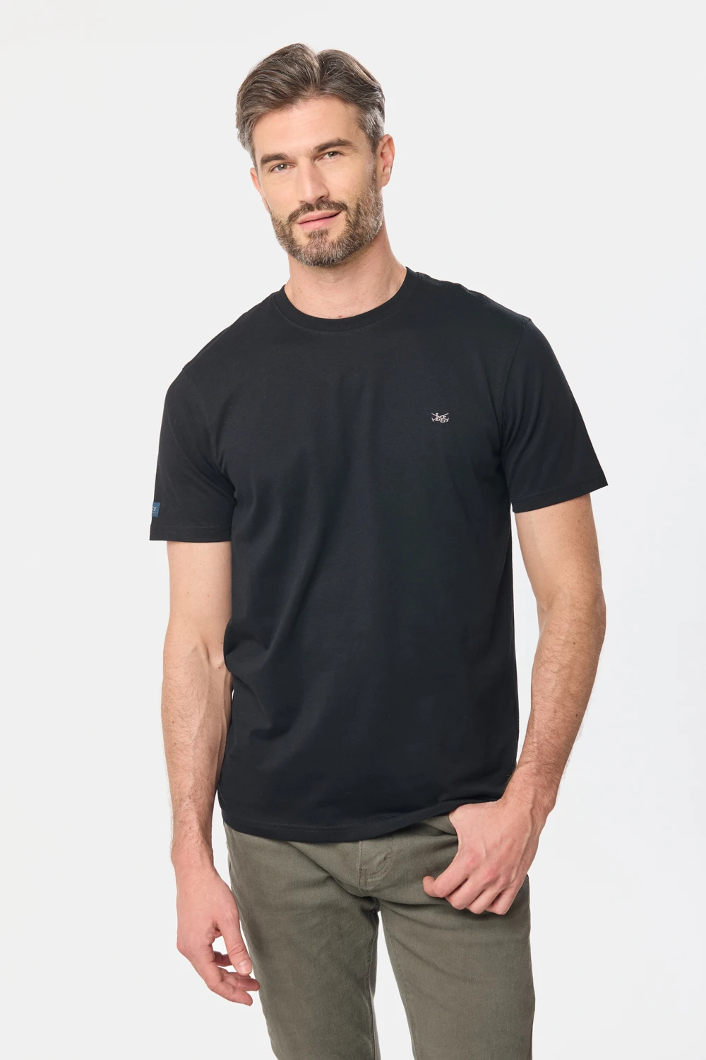 REMERA LISA Negro