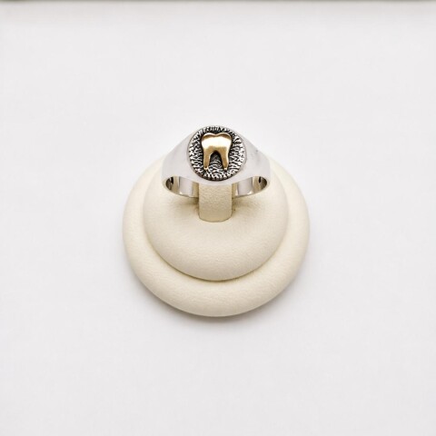 Anillo sello de profesión dentista Anillo sello de profesión dentista