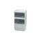Caja Shock Box din bipolar IP67 puerta transparente STECK 24 térmicas
