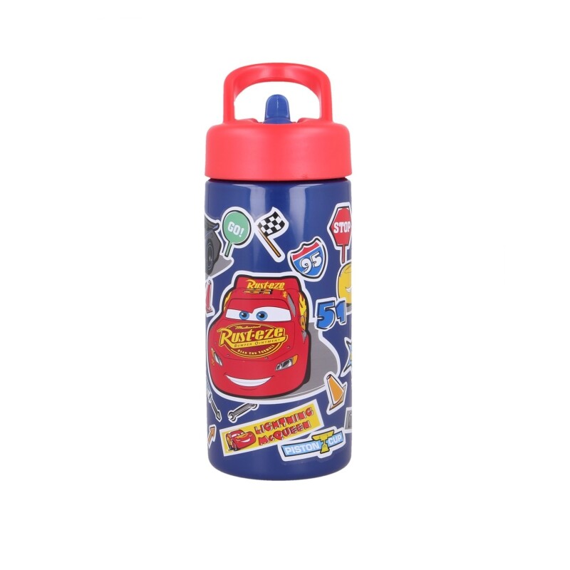 Botella 410 Ml Cars Stor BAZAR PLASTICO BOTELLA 410 ML CARS 49501