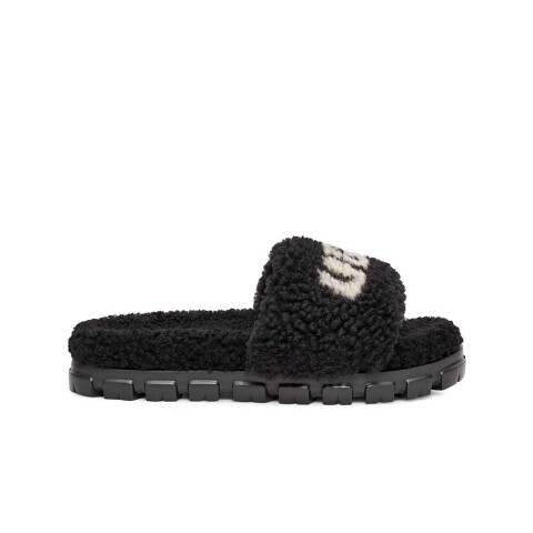 Cozetta Curly Graphic - Mujer Black
