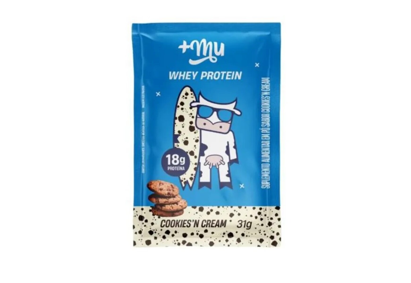 MAIS MU WHEY PROTEIN SACHET COOKIES 35G 