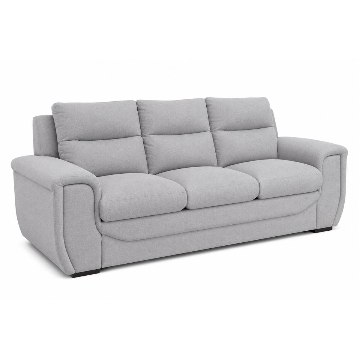 Sofá Benetton 3 cupos Cinza Urbano 