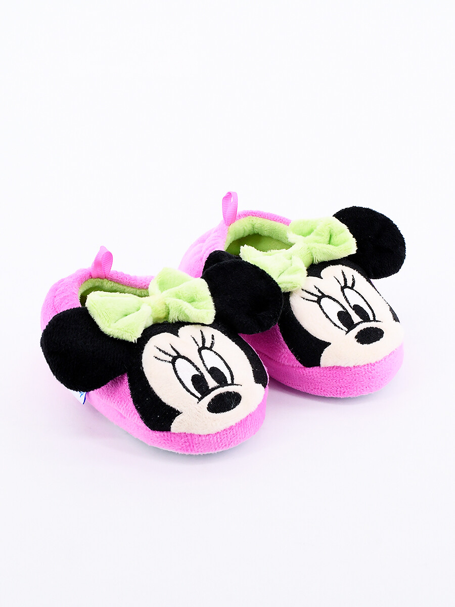 PANTUFLAS MINNIE - ROSADO 