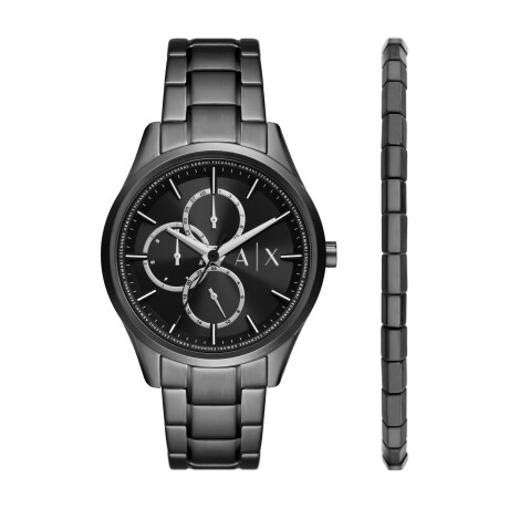 Reloj Armani Exchange Clásico Acero Inoxidable Negro 0