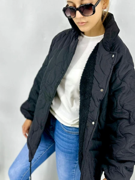 CAMPERA SLOWLY 9823 NEGRO