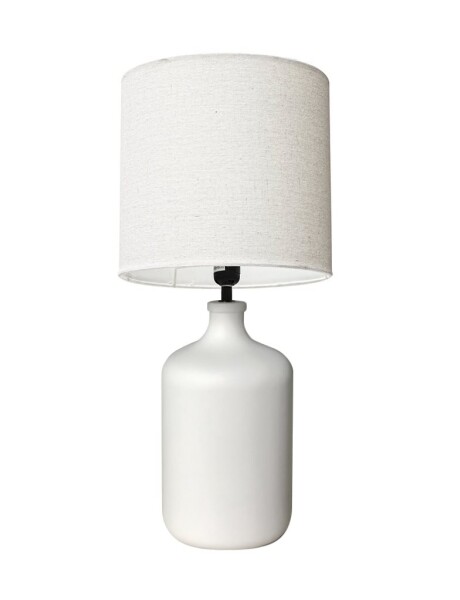LAMPARA PORCELANA D26x58CM BLANCO LISO LAMPARA PORCELANA D26x58CM BLANCO LISO