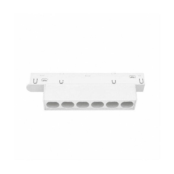 Lum. Led rect p/riel magnético bco 6W 3tonos 24° ZU0553X