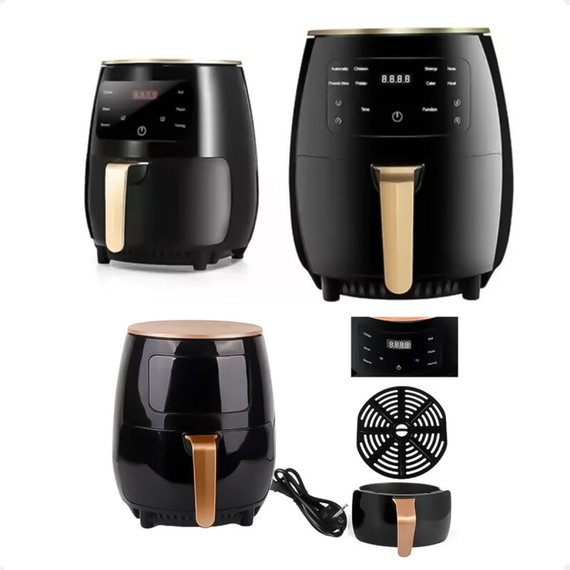 Freidora de Aire Digital con 6 Litros de Capacidad y 2400w de Potencia Freidora de Aire Digital con 6 Litros de Capacidad y 2400w de Potencia