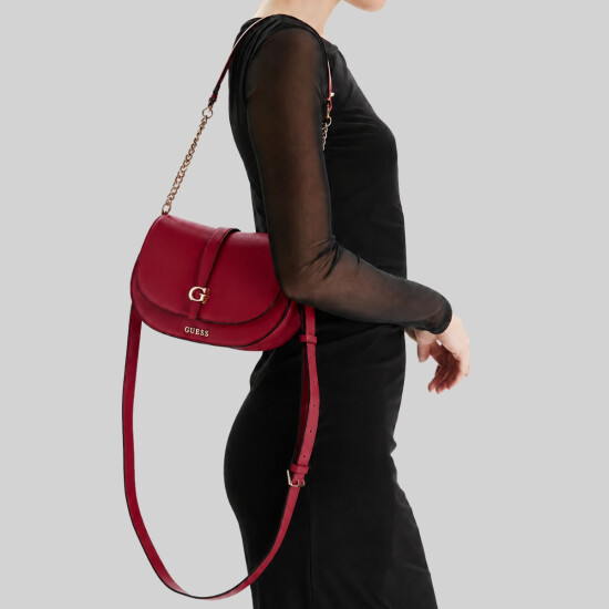 Cartera Guess Carrie Rojo 0