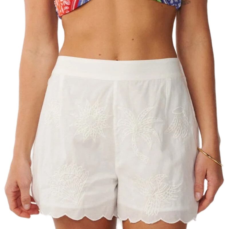 Short Rip Curl Bossa Nova Emb Walkshort - Blanco Short Rip Curl Bossa Nova Emb Walkshort - Blanco