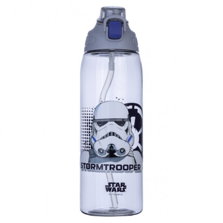 Botella plástica Star Wars 1lt blanco