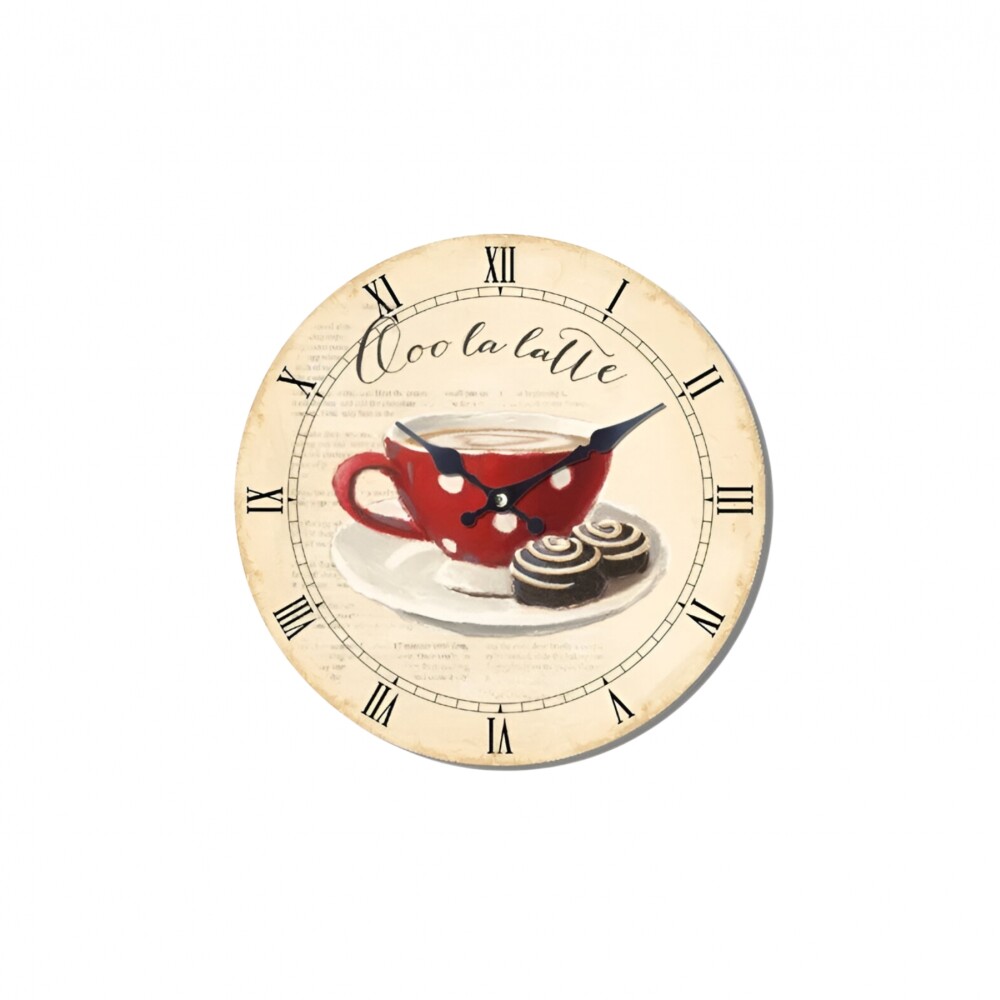 Reloj de Pared - Taza y Galletas Reloj de Pared - Taza y Galletas