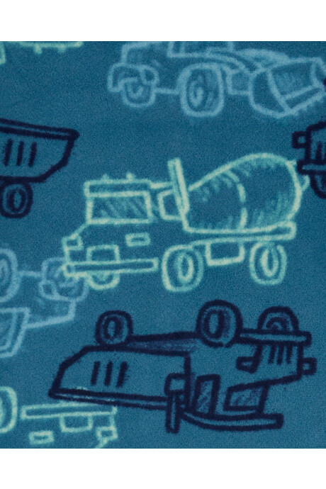 Pijama dos piezas de micropolar, diseño constructor Sin color