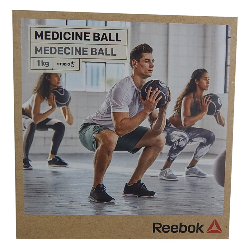 Pelota Medicinal Reebok 1Kg Negro
