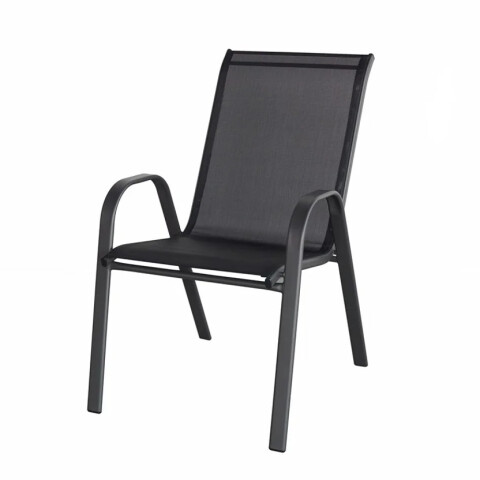 SILLA TEXTILINA PARA EXTERIOR NEGRO SILLA TEXTILINA PARA EXTERIOR NEGRO